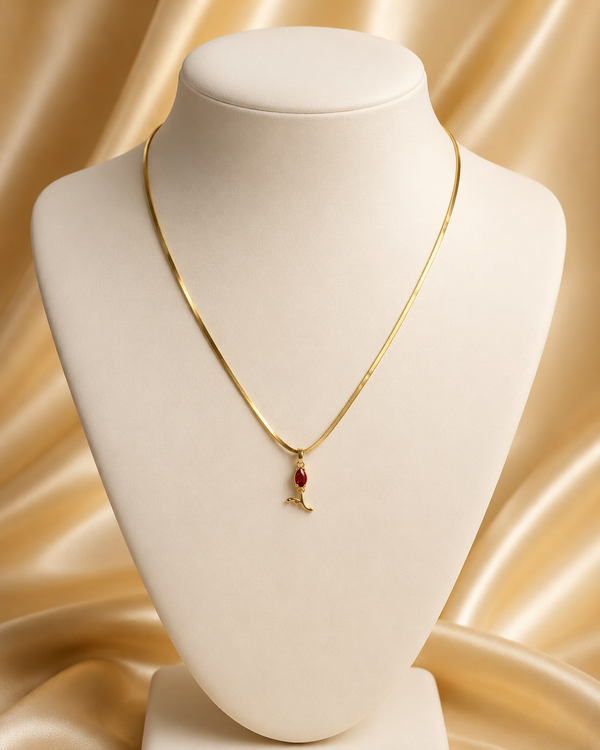 The Crimson Tail Pendant